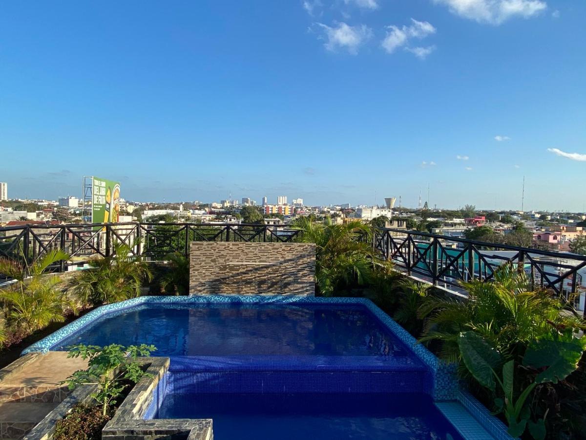 Hotel Suites La Roca Cancun Bagian luar foto